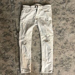 American Eagle White Jeans Size 4
